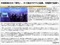 中国新興OEM「哪吒」、タイ進出でPTTと協業、充電面で協調へのキャプチャー