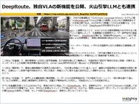 DeepRoute、独自VLAの新機能を公開、火山引擎LLMとも連携のキャプチャー