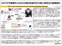 ZOTYEや関連中小OEM工場が長城やBYD等に買収され整理進むのキャプチャー
