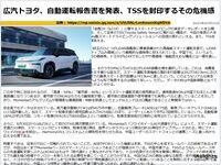 広汽トヨタ、自動運転報告書を発表、TSSを封印するその危機感のキャプチャー