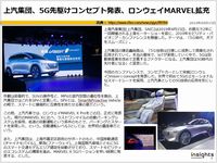 上汽集団、5G先駆けコンセプト発表、ロンウェイMARVEL拡充のキャプチャー