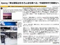 Xpeng「車は運転はもちろん空も飛べる」今後数年内で商業化へのキャプチャー