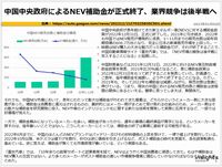 中国中央政府によるNEV補助金が正式終了、業界競争は後半戦へのキャプチャー