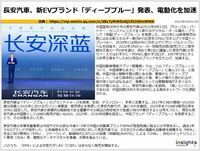 長安汽車、新EVブランド「ディープブルー」発表、電動化を加速のキャプチャー