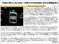「本当に発火しないのか」中国でHVの安全性に対する意識高まるのキャプチャー