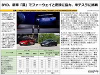 BYD、新車「漢」でファーウェイと密接に協力、米テスラに挑戦のキャプチャー