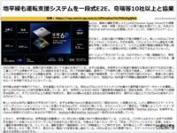 地平線も運転支援システムを一段式E2E、奇瑞等10社以上と協業のキャプチャー