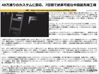 48万通りのカスタムに即応、7日間で納車可能な中国最先端工場のキャプチャー