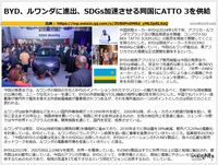 BYD、ルワンダに進出、SDGs加速させる同国にATTO 3を供給のキャプチャー