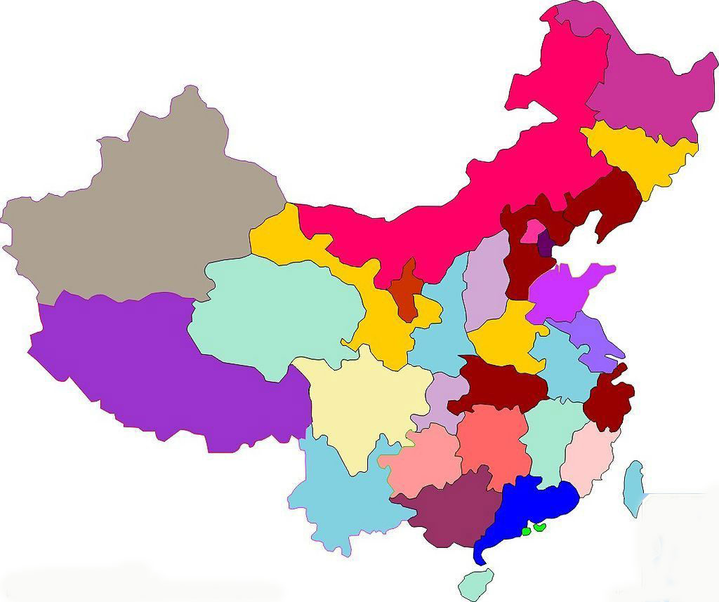 中国白地図 中国地図大全 中国白地図 中国地図大全