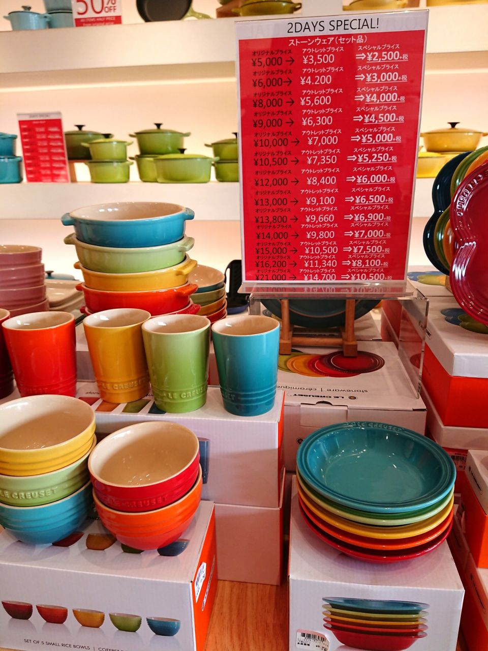 ル クルーゼ アウトレット 木更津 4月7日 Bear Bear Bear Diary