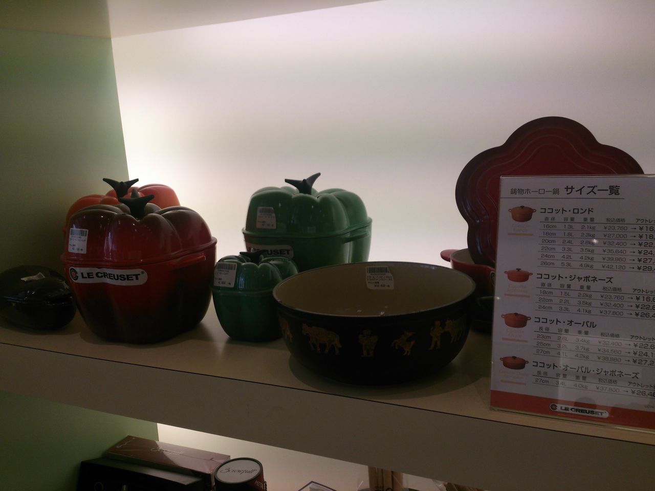 ル クルーゼ アウトレット 入間 8月1日 Bear Bear Bear Diary