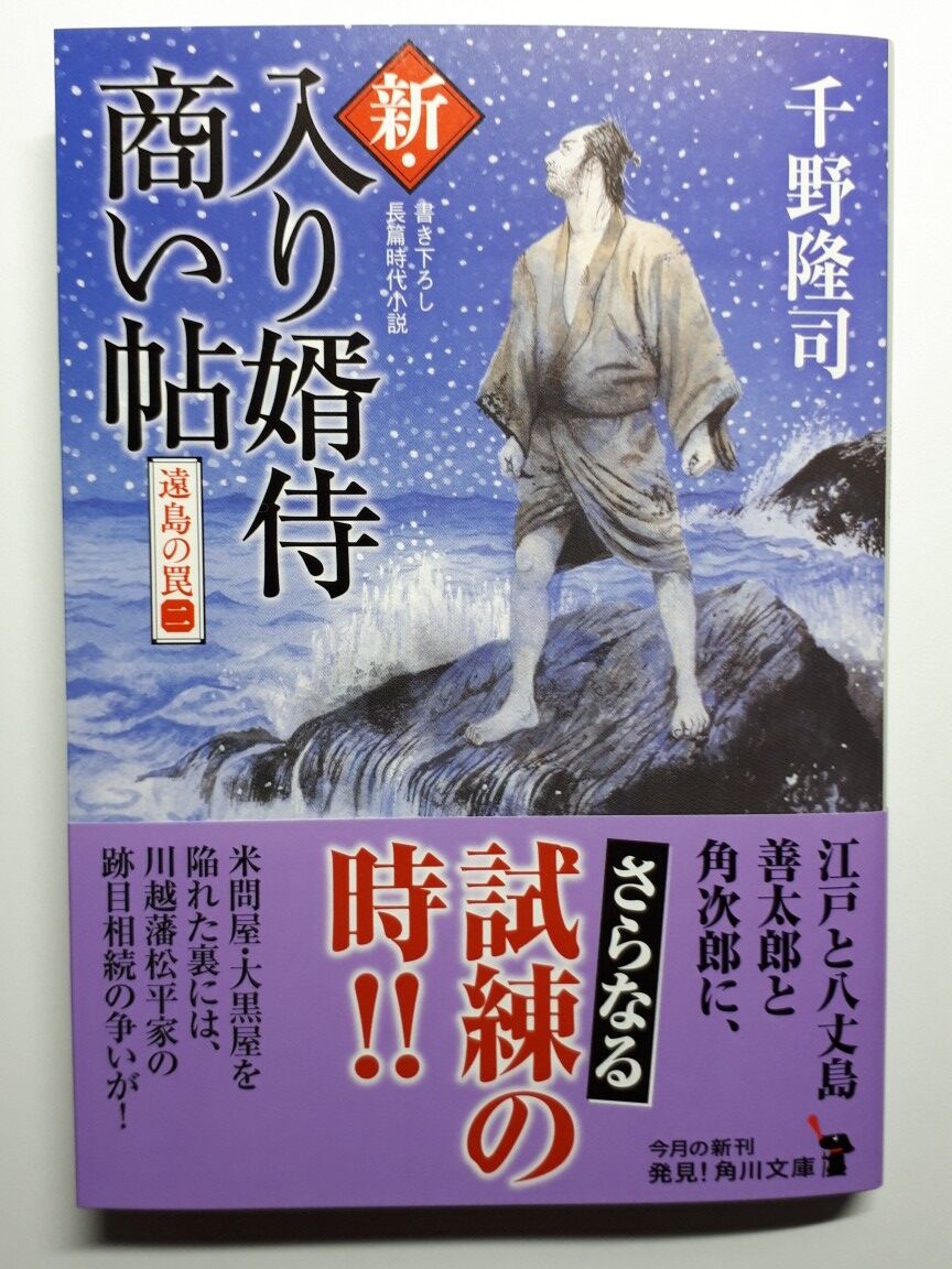 新 入り婿侍商い帖 遠島の罠 二 千野隆司の 時代小説の向こう側