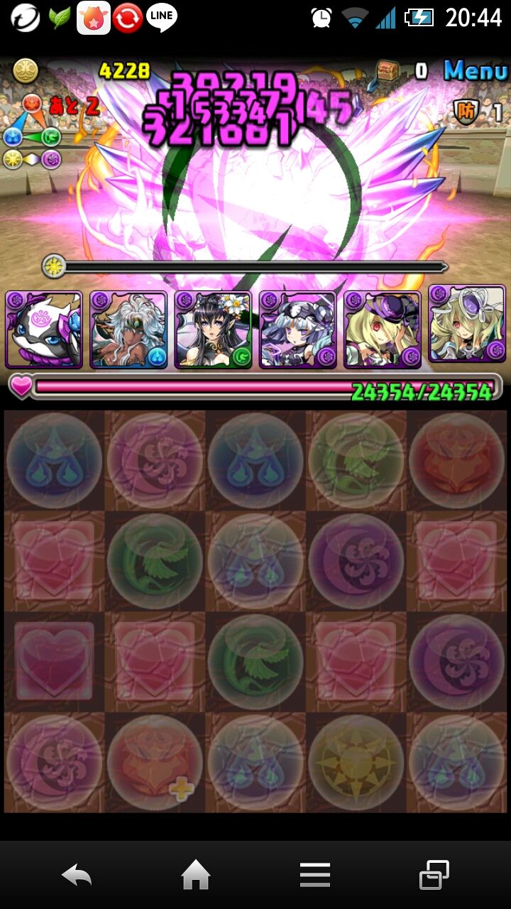 15年12月11日 狆龍のパズドラ挑戦記録