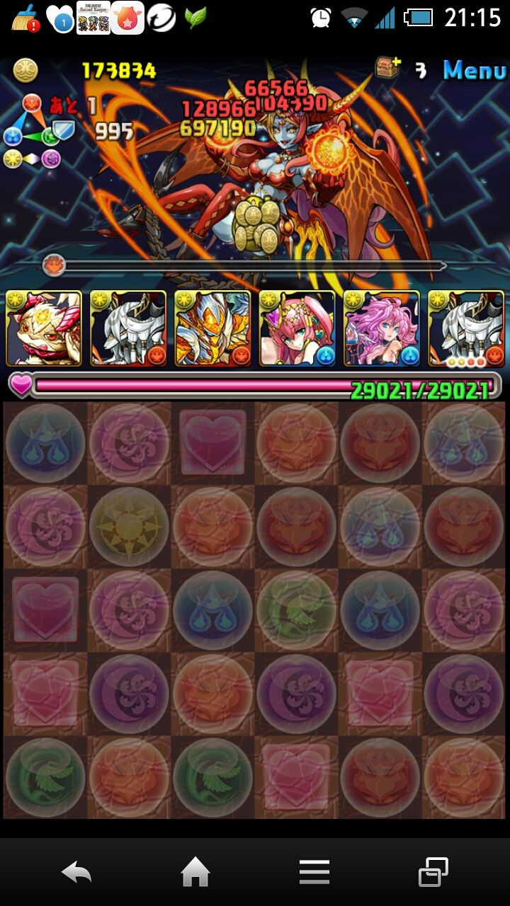 降臨チャレンジ ヘラウルズノーコン 狆龍のパズドラ挑戦記録