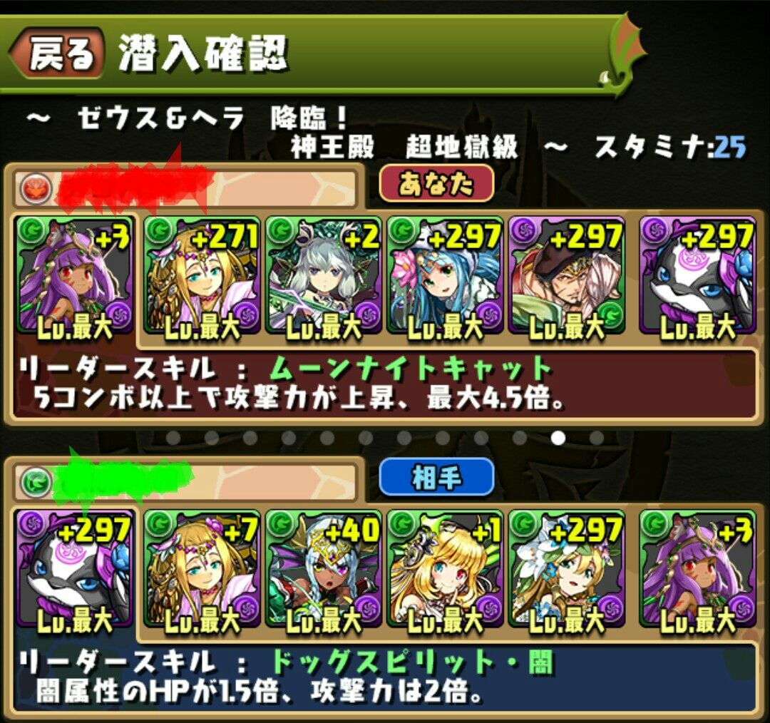 ベストリーダー15と狆の相性 第13位 転生バステト 狆龍のパズドラ挑戦記録