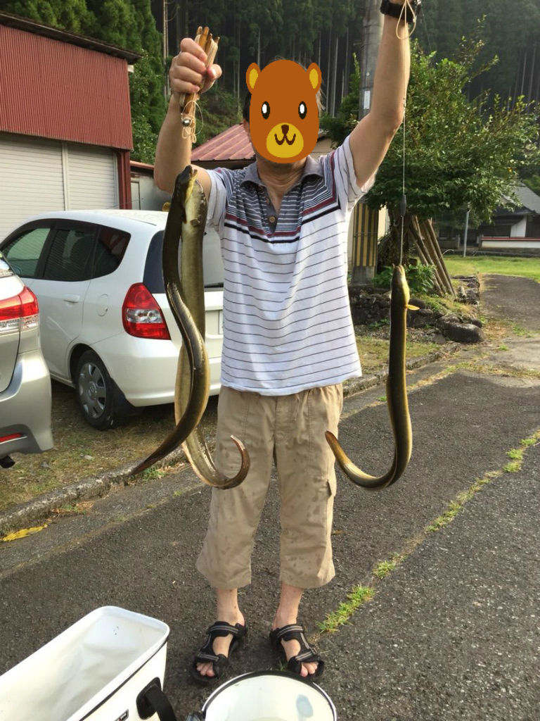 チヌ釣りのないお盆休みは ウナギもアユもある チヌの知 Bream On Hook