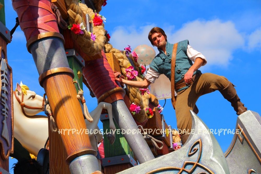 Disney Festival Of Fantasy Parade イケメン フリン ライダー Disneyと共に生きる チップとデールと共に