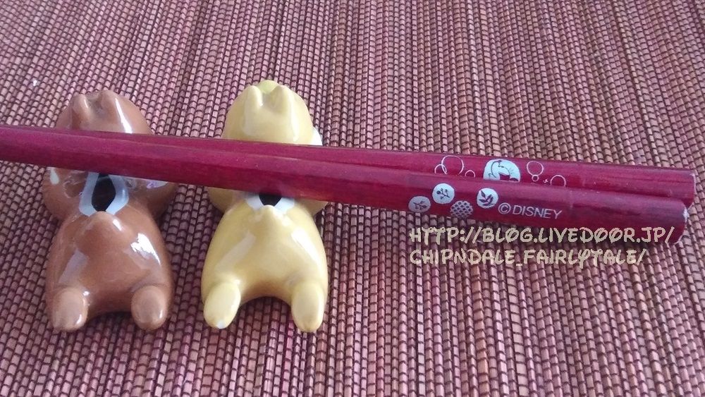 箸置きとziploc Disneyと共に生きる チップとデールと共に 箸置きとziploc Disneyと共に生きる チップとデールと共に