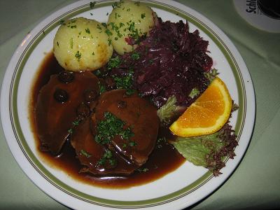 ライニッシャー ザワーブラーテン Rheinischer Sauerbraten Chippy雑記 ドイツ編