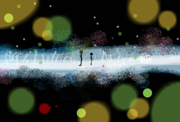 はまった 暇人大学生のイラスト製作