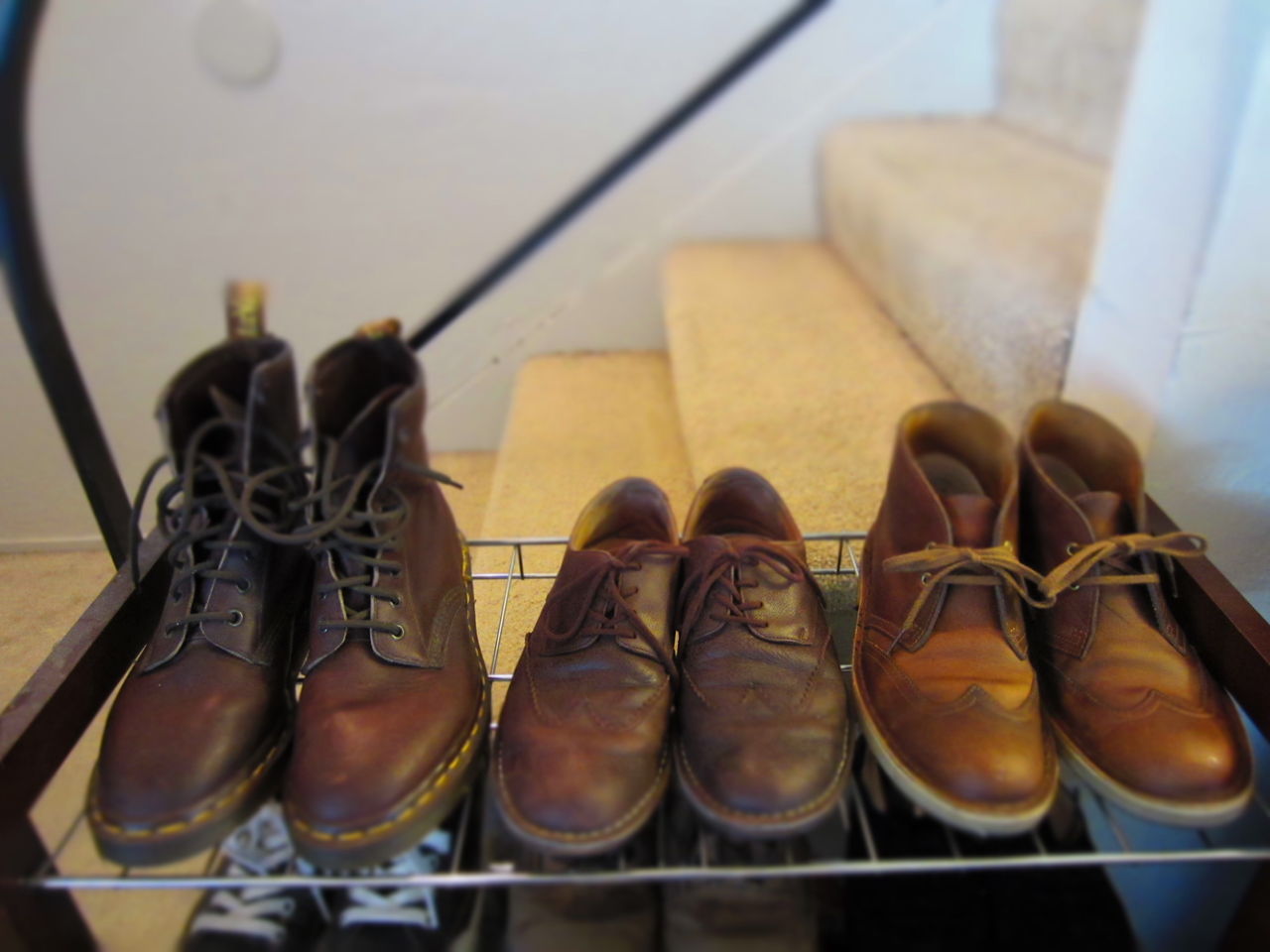 アメリカ・暮らしと雑貨の日記 in 北カリフォルニア : 茶色の靴