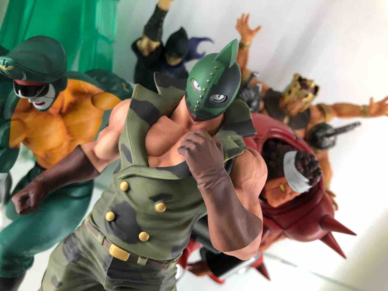 王位編チームのディスプレイ : チルチル フィギュアの部屋（キン肉マン