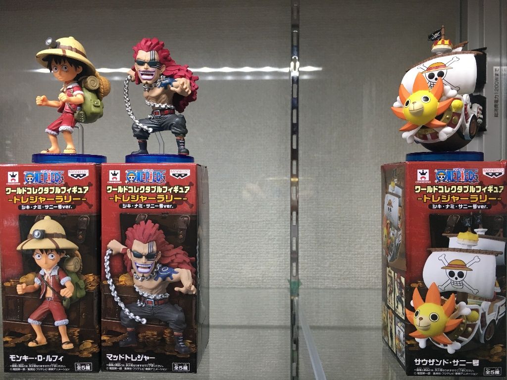 チルチル フィギュアの部屋 キン肉マン ワンピース ドラゴンボールetc ワンピース ワーコレ トレジャーラリー シキ ナミ サニー号 Ver