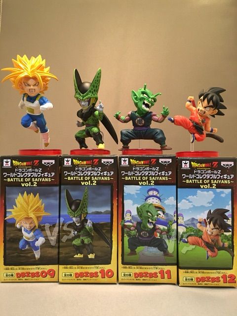 ドラゴンボールコレクタブル11体　ワンピース1体 ドラゴンボール改 ワールドコレクタブルフィギュア ～Episode of