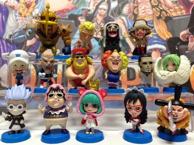 チルチル フィギュアの部屋 キン肉マン ワンピース ドラゴンボールetc ワンピース ワーコレ ドンキホーテファミリー