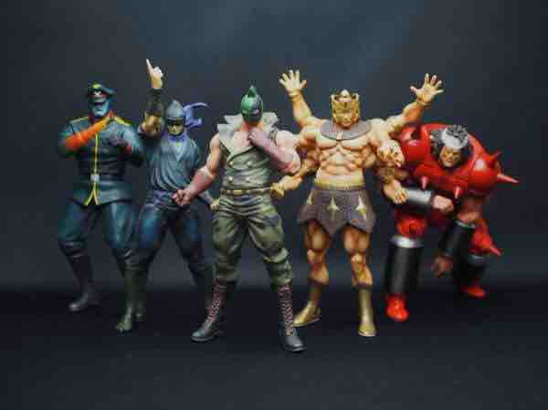 王位編チームのディスプレイ : チルチル フィギュアの部屋（キン肉マン