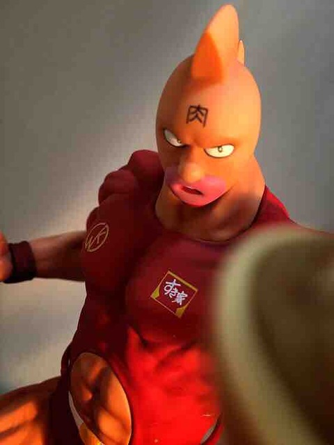 新品 美品 キン肉マン × すき家 プレミアムフィギュア 限定500個