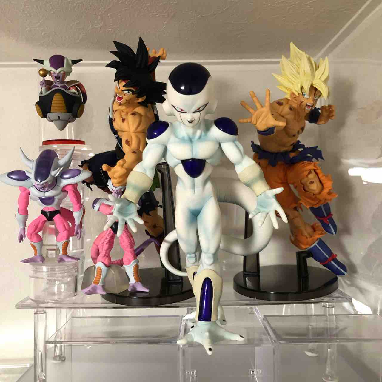 ドラゴンボール　フリーザ　フィギュア　リペイント　ジオラマ付き Yahoo!オークション - 二次元彩色 フリーザ ドラゴンボールZ