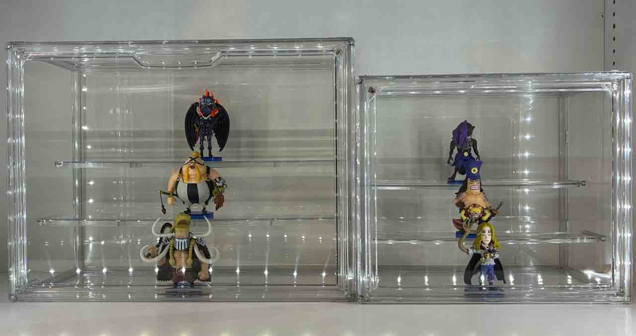 ダイソー 透明コレクションケース : チルチル フィギュアの部屋