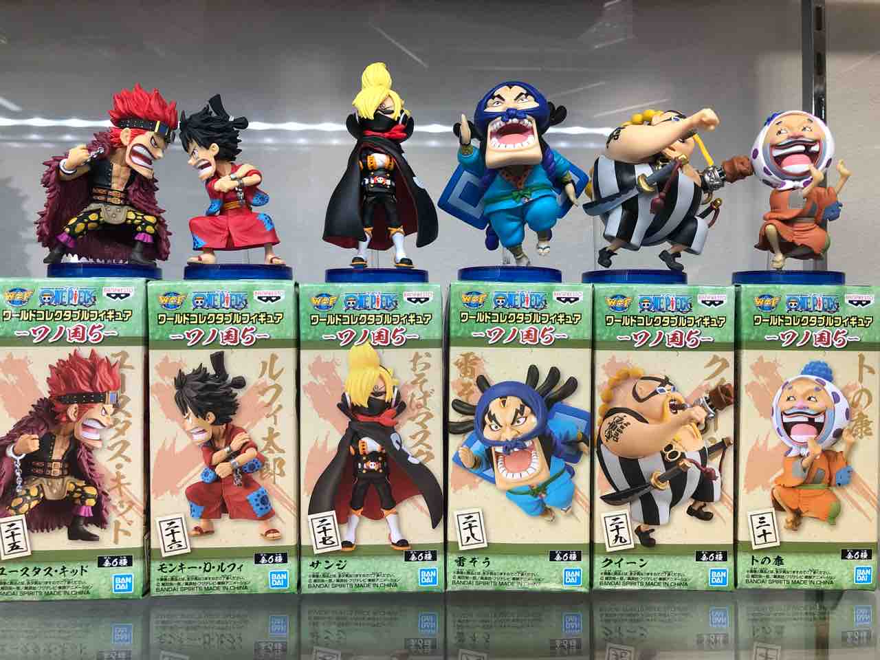 チルチル フィギュアの部屋 キン肉マン ワンピース ドラゴンボールetc ワンピース ワーコレ ワノ国5