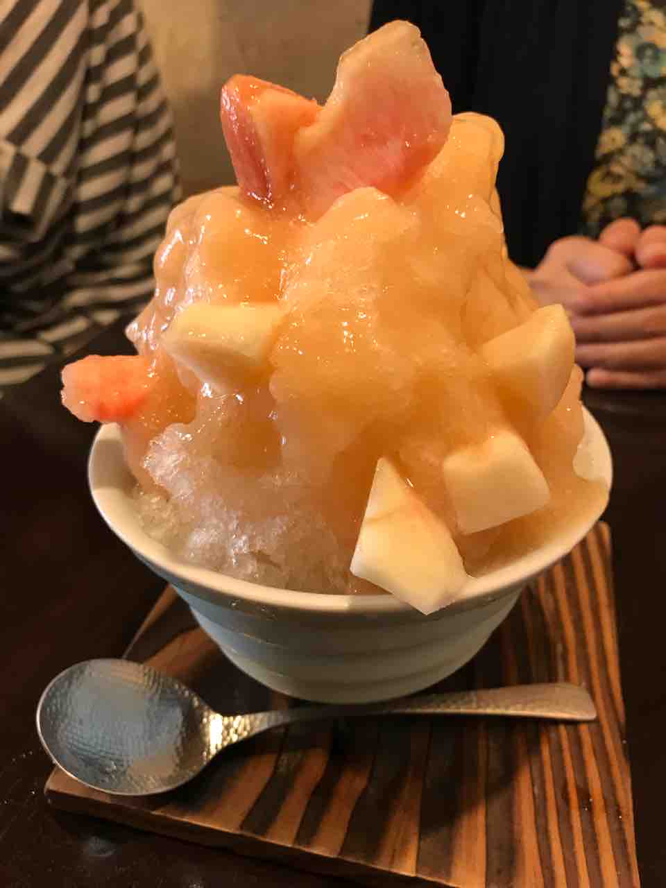 あんから庵ランチ かき氷 In 松山市二番町 日米学院マネージャーのブログ