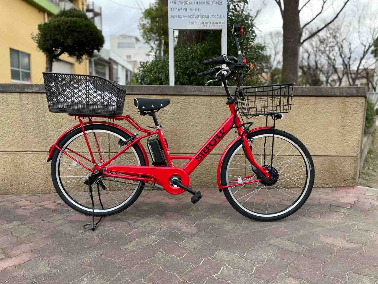 フロンティアラクット☆ステップクルーズe 納車 : 自転車屋@スパイキー！