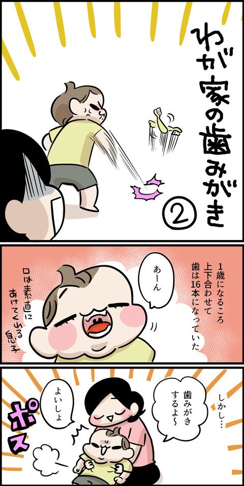 わが家の歯みがき21