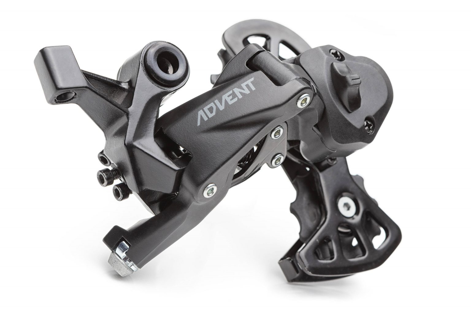 microSHIFT アドベントスーパーショートリアディレーラー 9速 スーパーショートケージ ブラック クラッチ付き