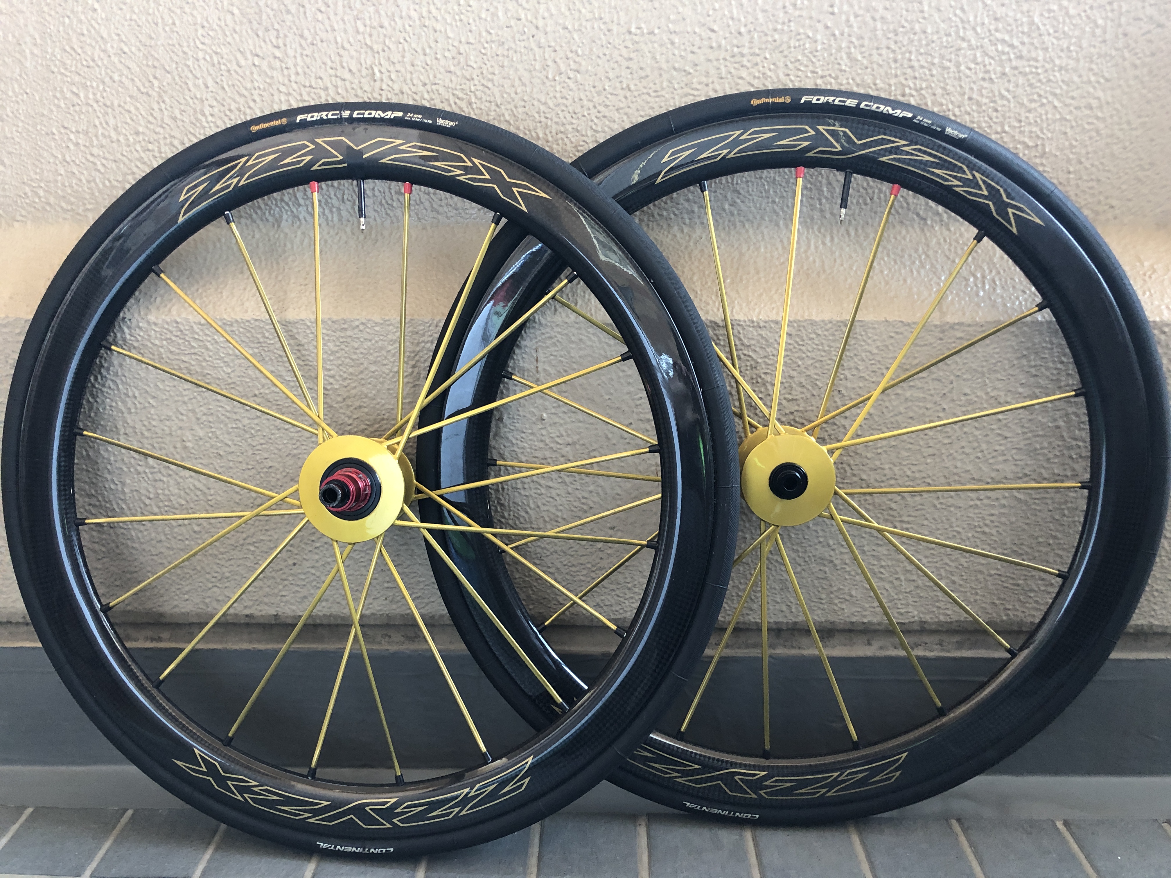 自転車用ホイール　２本 XBA60 後輪 アルミホイール(カセット/Vブレーキ用)クイック