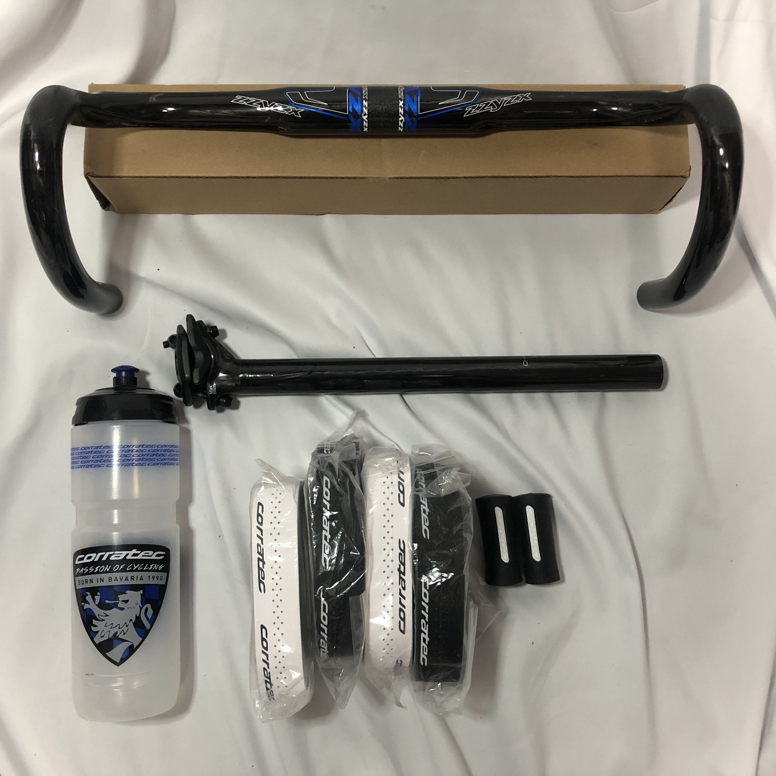 海外の友人が譲ってくれたアイテムの話 ハンドル・シートポスト、他