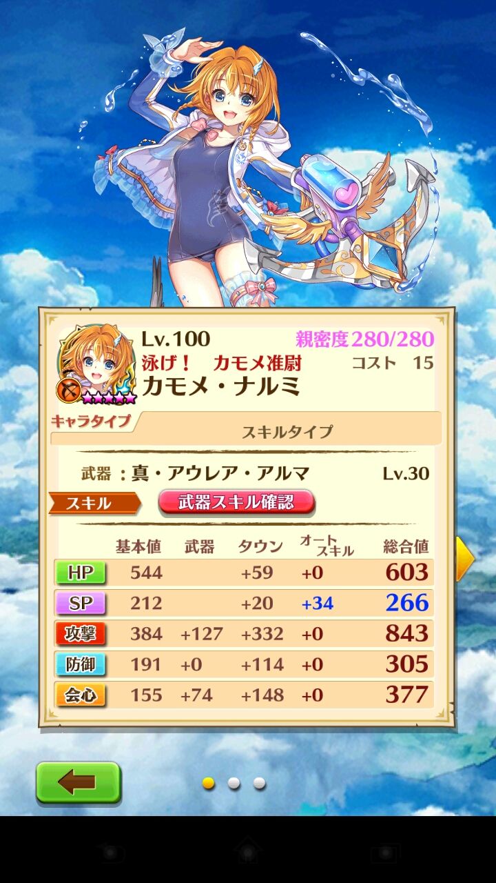 神気 茶熊カモメについて ミカンの未完な白猫 白猫攻略