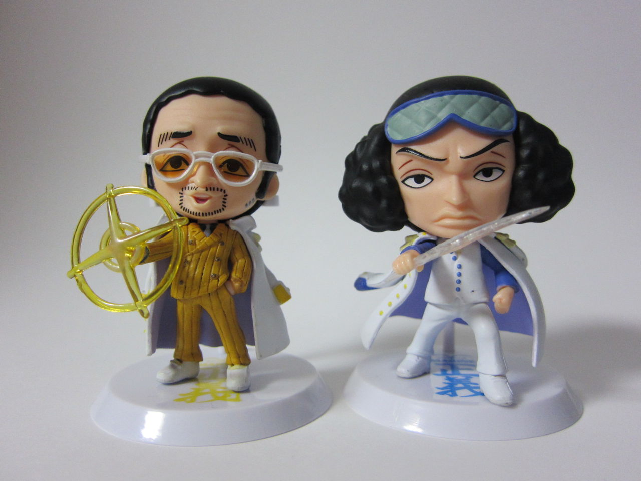 レビュー ちびきゅんキャラ 一番くじ ワンピース 王下七武海編 黄猿 青雉 チョビチョビのblog ワンピースを中心に レビュー ちびきゅんキャラ 一番くじ ワンピース 王下七武海編 黄猿 青雉 チョビチョビのblog ワンピースを中心に