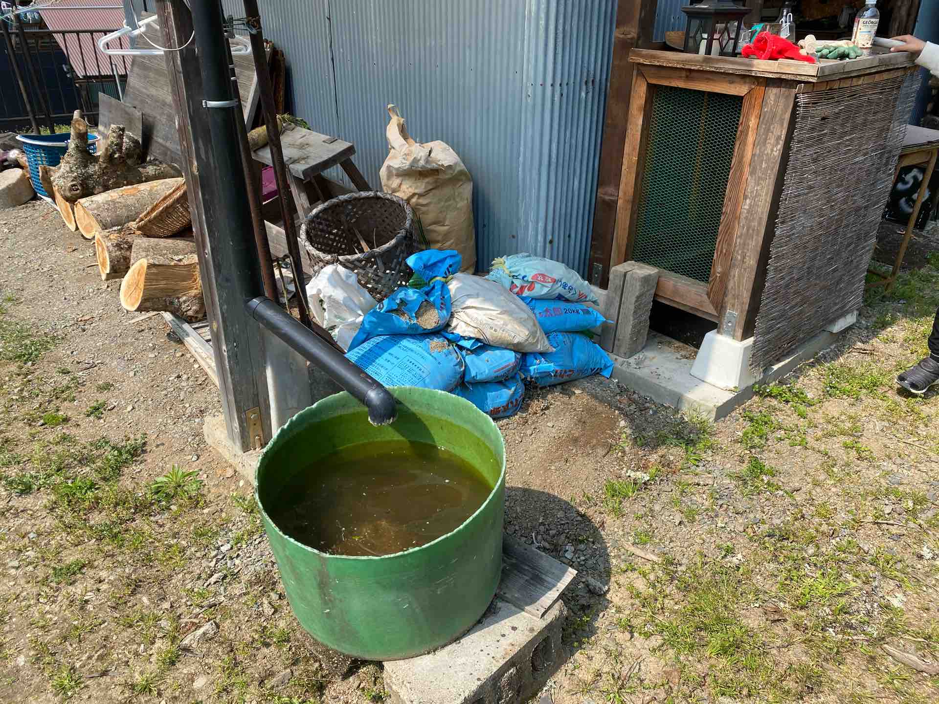 雨水タンク 完成したけど 雅 Miyabi Diary メダカ 飼育 繁殖と田舎暮らし