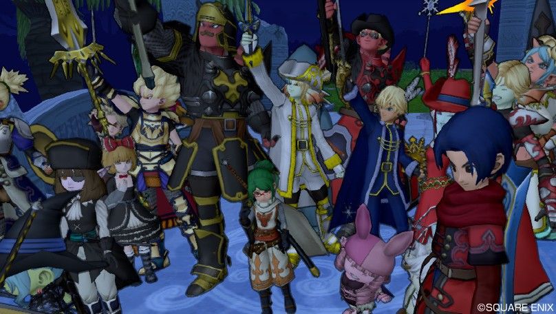 片手剣ドレスアップ集会 Brandish チョッピ荒野でプクダッシュ