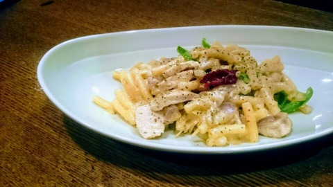 ブルーチーズのパスタ