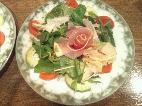 生ハムサラダ