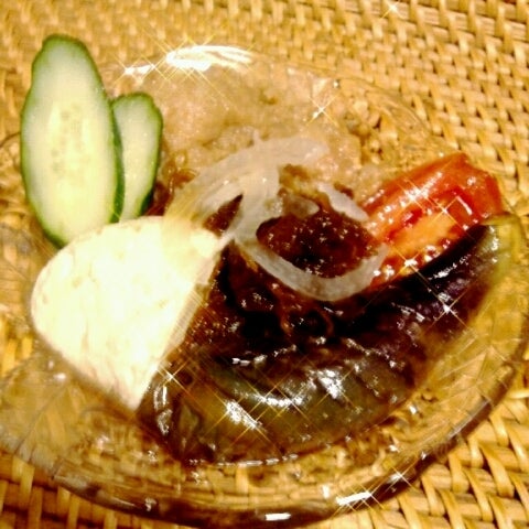 茄子冷やし