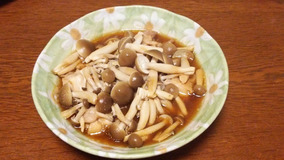 ダイエットレシピとりとしめじのポン酢和え