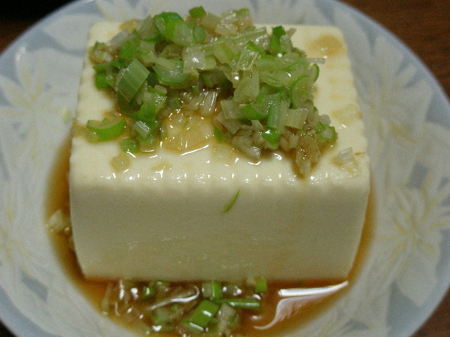 とうふダイエット ダイエットレシピ お豆腐のねぎごま油炒めがけ の作り方 簡単ダイエット日記 シェイクの簡単ダイエット体験記